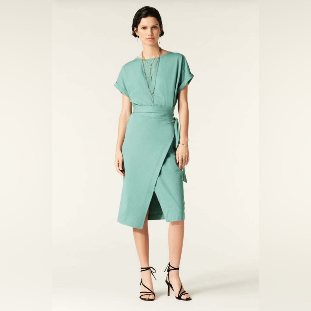 ba&sh Seafoam Green Midi Dress